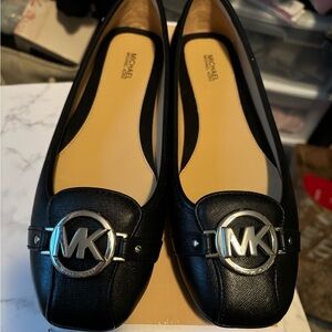 Michael Kors Black Fulton Flats New Size 10 M